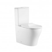 Унітаз підлоговий Qtap Virgo Ultra Quiet безобідковий з сидінням Soft-close WHITE QT18226092AW Унітаз підлоговий Qtap Virgo Ultra Quiet безобідковий з сидінням Soft-close WHITE QT18226092AW